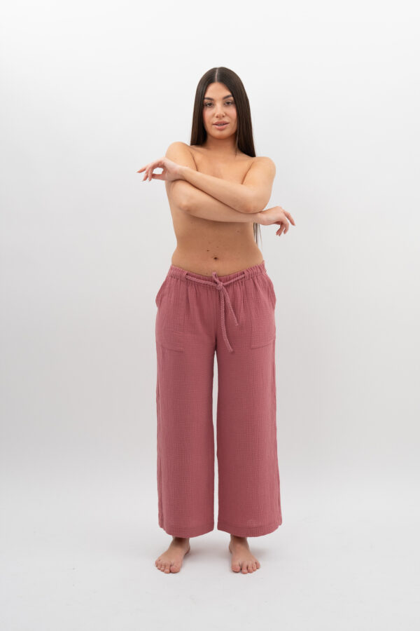 Spodnie Chłodny Róż
