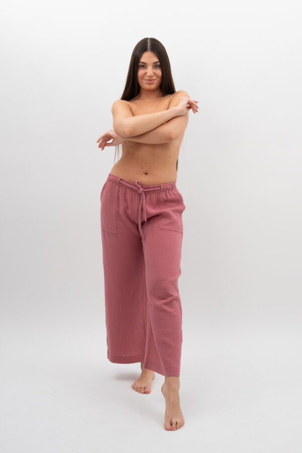 Spodnie Chłodny Róż