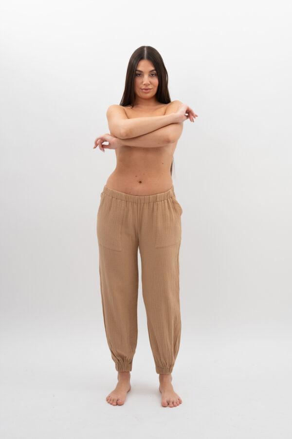 Spodnie Ciepły Piasek