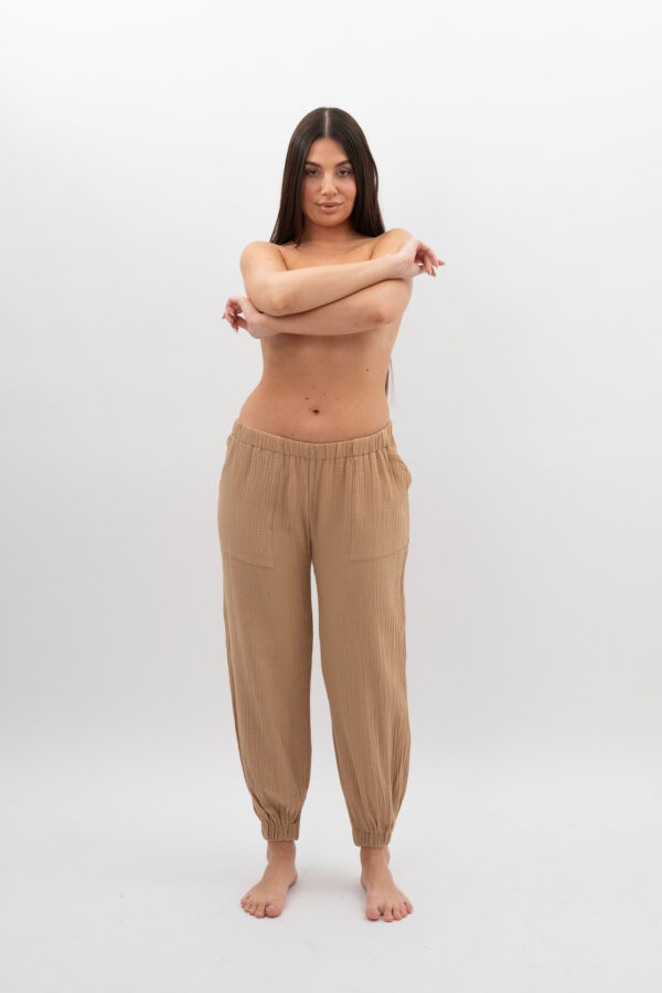 Spodnie Ciepły Piasek