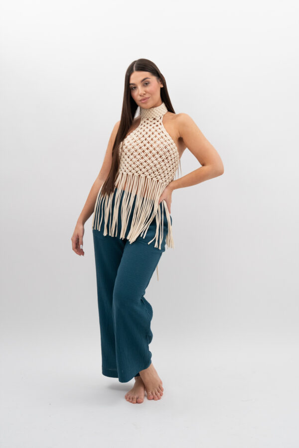 DSC_2827 Top Makramowy Śmietana