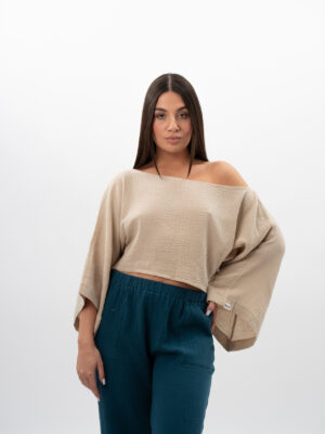 Bluzka Chłodny Beż