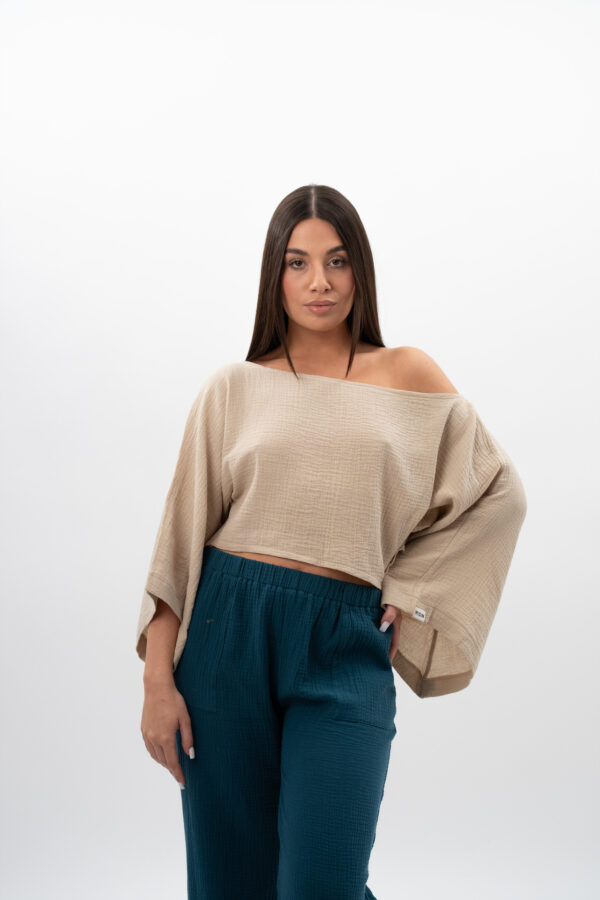 Bluzka Chłodny Beż