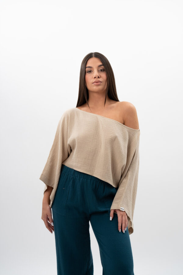 Bluzka Chłodny Beż
