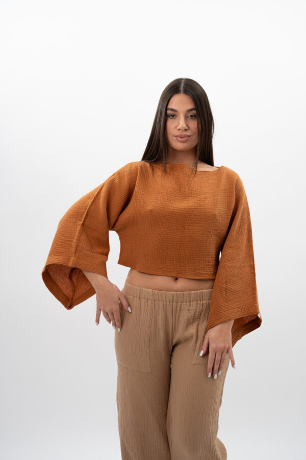 Bluzka Karmel