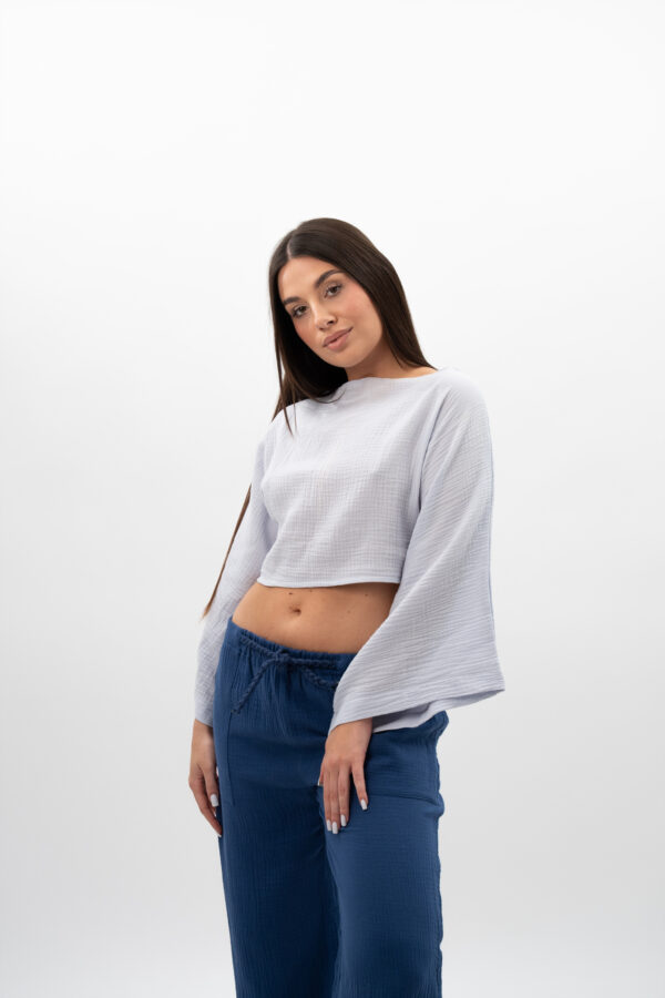 DSC_3288 Bluzka Niebieski Arktyczny