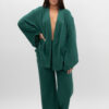 Kimono z kieszeniami Butelkowa Zieleń