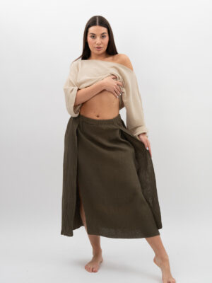 Spódnica Khaki
