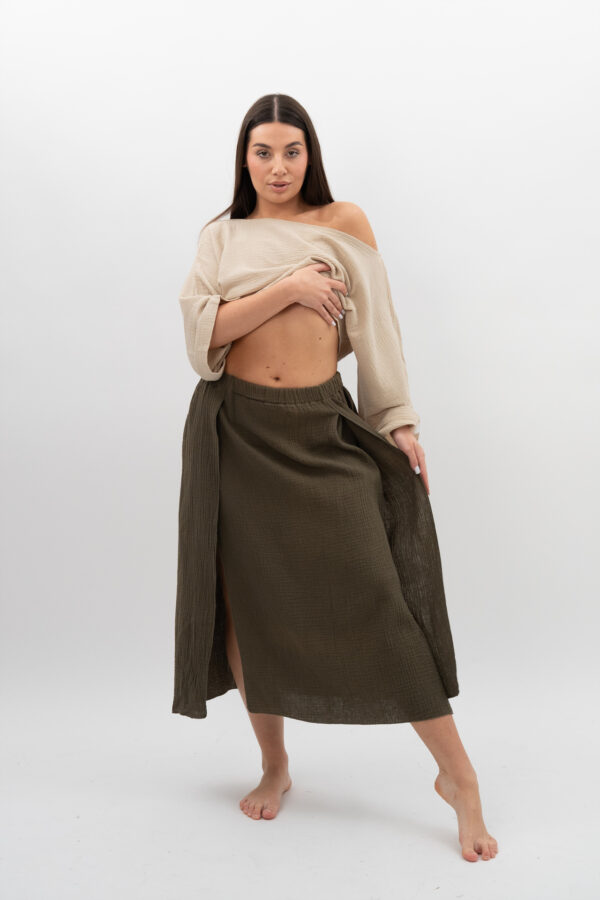 Spódnica Khaki