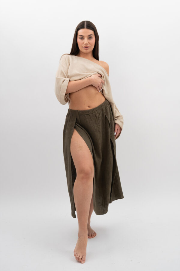 Spódnica Khaki