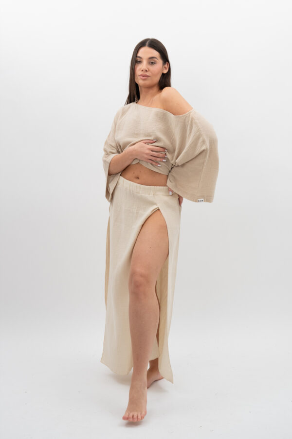 Spódnica Delikatana Wanilia