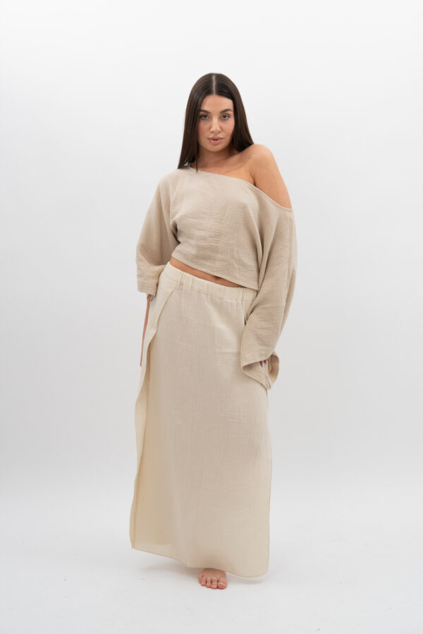 Spódnica Delikatana Wanilia