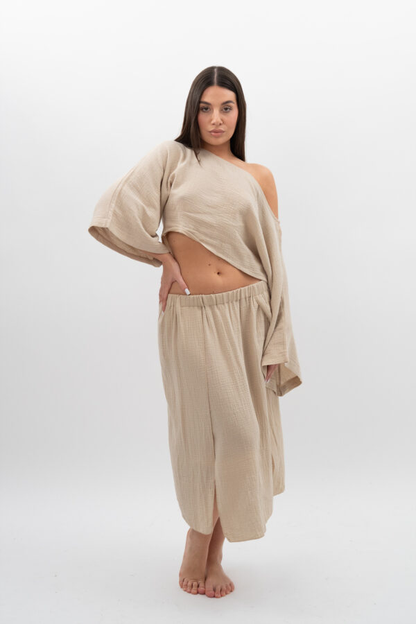 DSC_3501 Spódnica Jasny Piaskowy