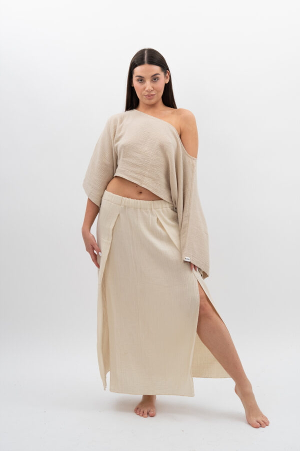 Spódnica Delikatana Wanilia