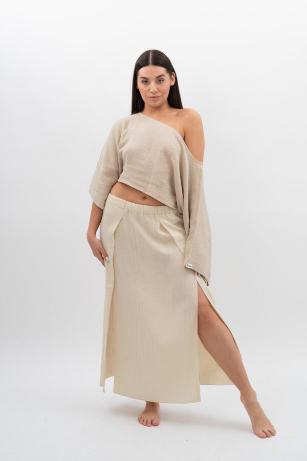 Spódnica Delikatana Wanilia