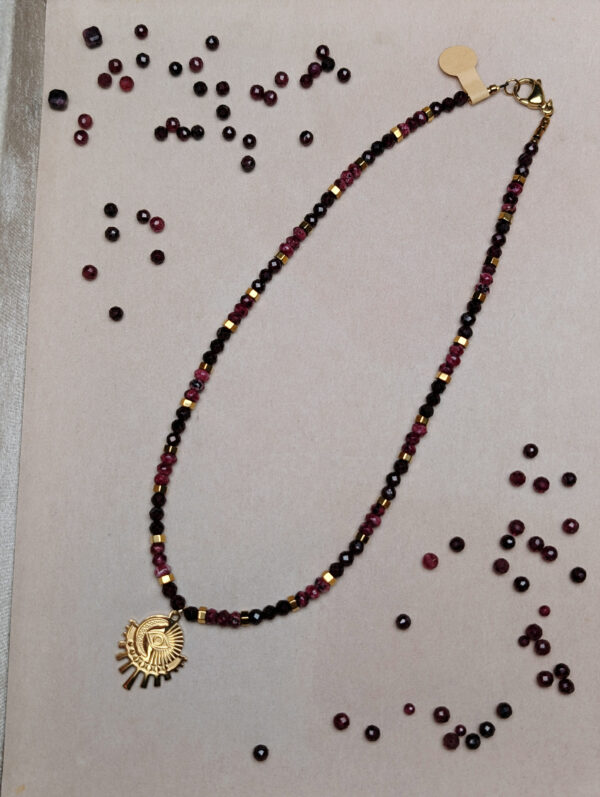 Granat Jaspis Cesarski Hematyt