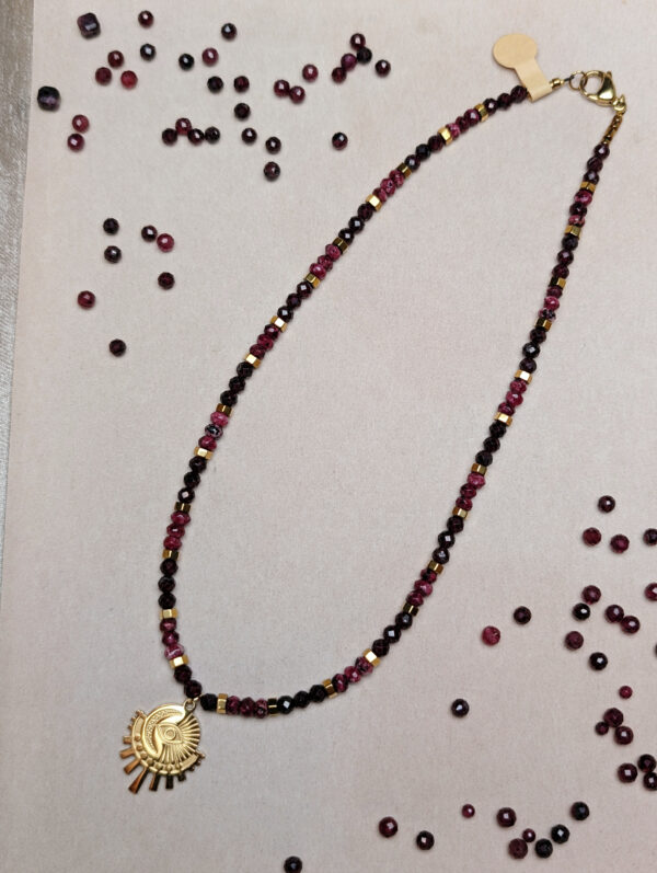 Granat Jaspis Cesarski Hematyt