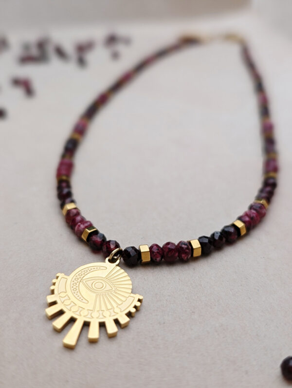 Granat Jaspis Cesarski Hematyt