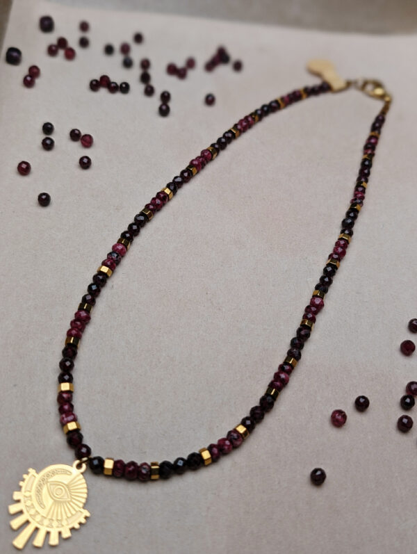 Granat Jaspis Cesarski Hematyt