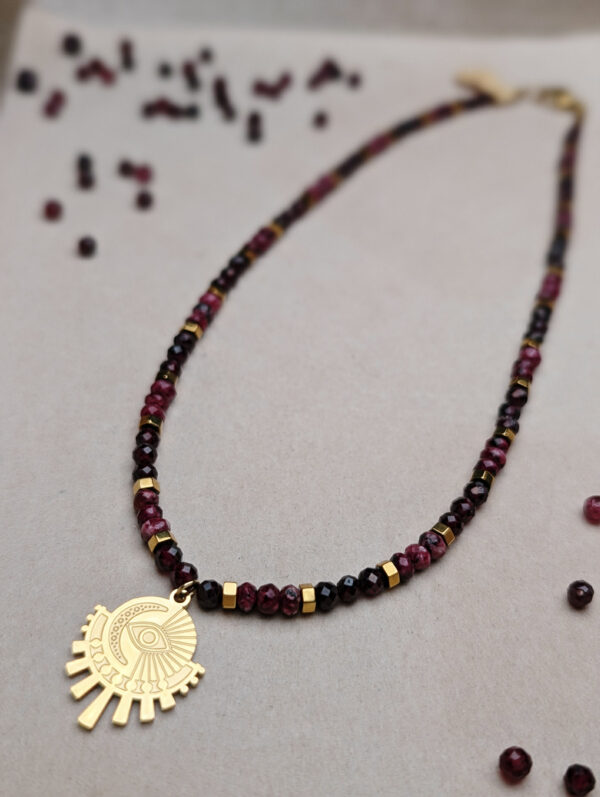 Granat Jaspis Cesarski Hematyt