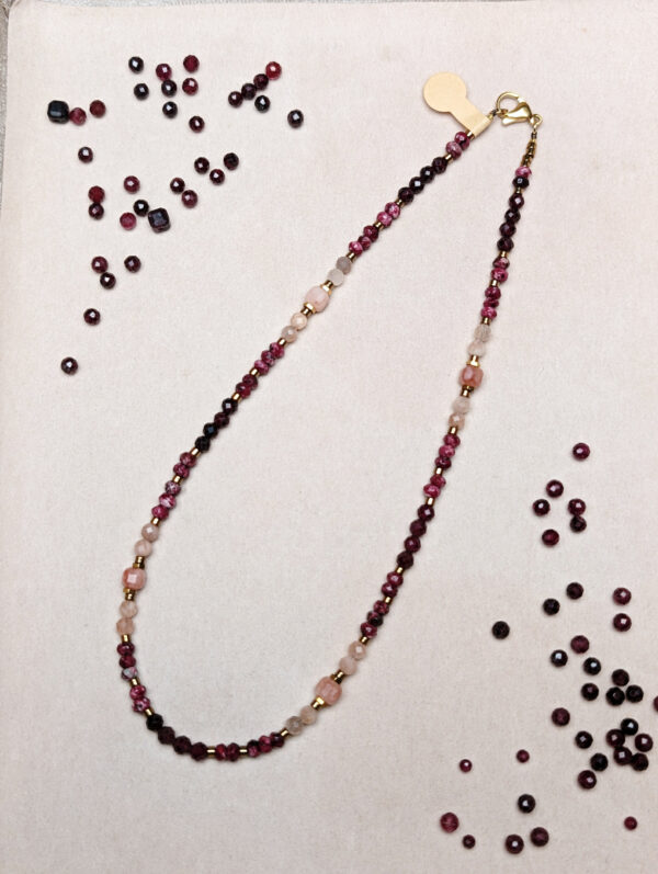 Granat Jaspis Cesarski Kamień Słoneczny Hematyt