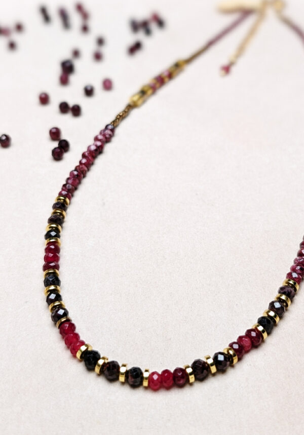 Granat Jaspis Rubin Chalcedon Hematyt