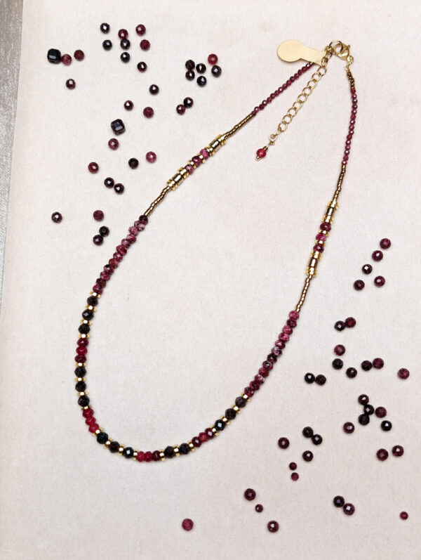 Granat Hematyt Jaspis Cesarski Rubin Chalcedon