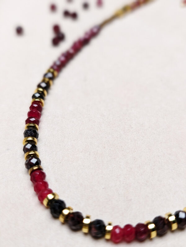 Granat Jaspis Rubin Chalcedon Hematyt