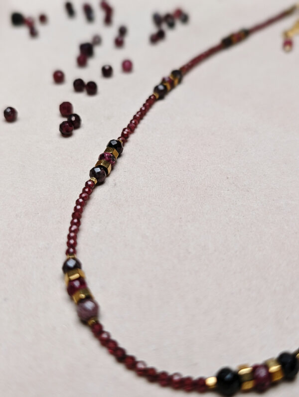 Granat Jaspis Cesarski Hematyt