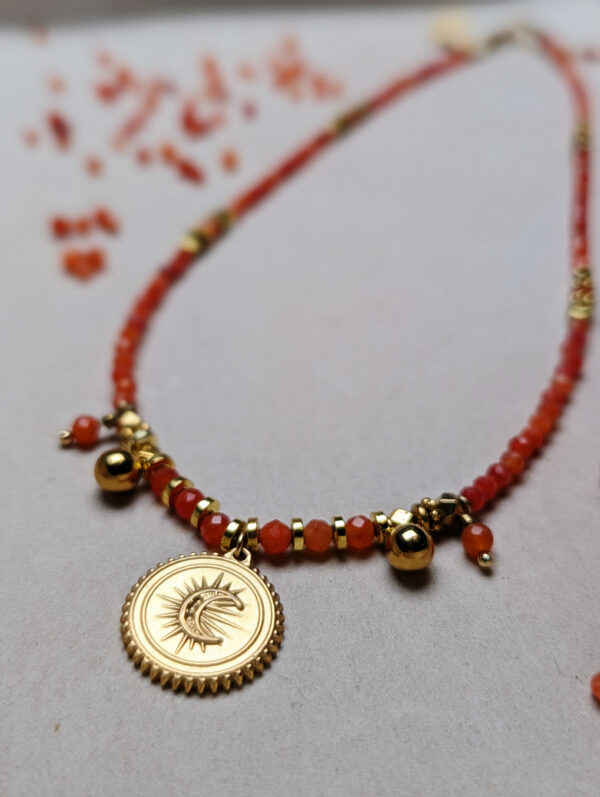 Agat Pomarańczowy Hematyt