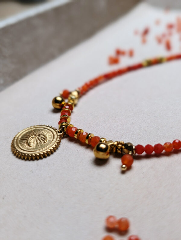 Agat Pomarańczowy Hematyt