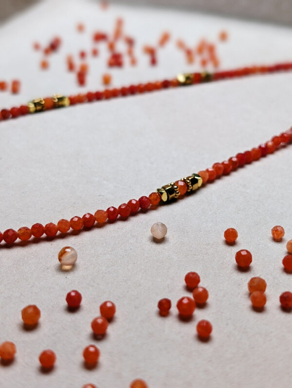 Agat Pomarańczowy Hematyt