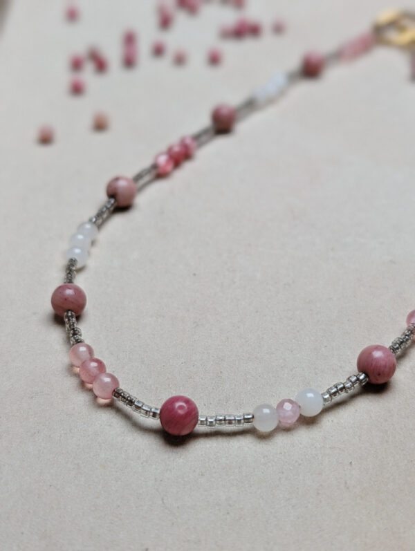 Rodonit Kwarc Różowy