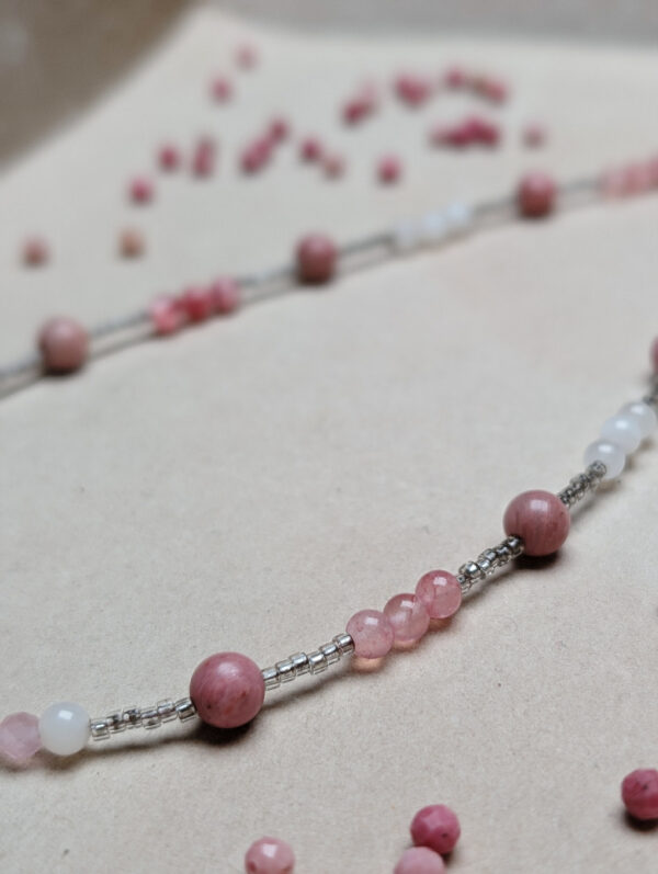 Rodonit Kwarc Różowy