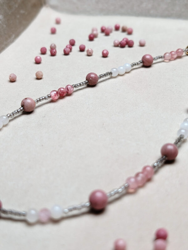 Rodonit Kwarc Różowy