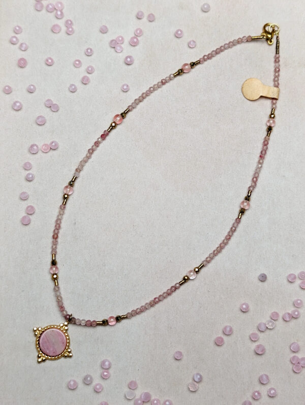 Kwarc Różowy Hematyt