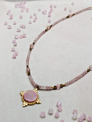 Kwarc Różowy Hematyt