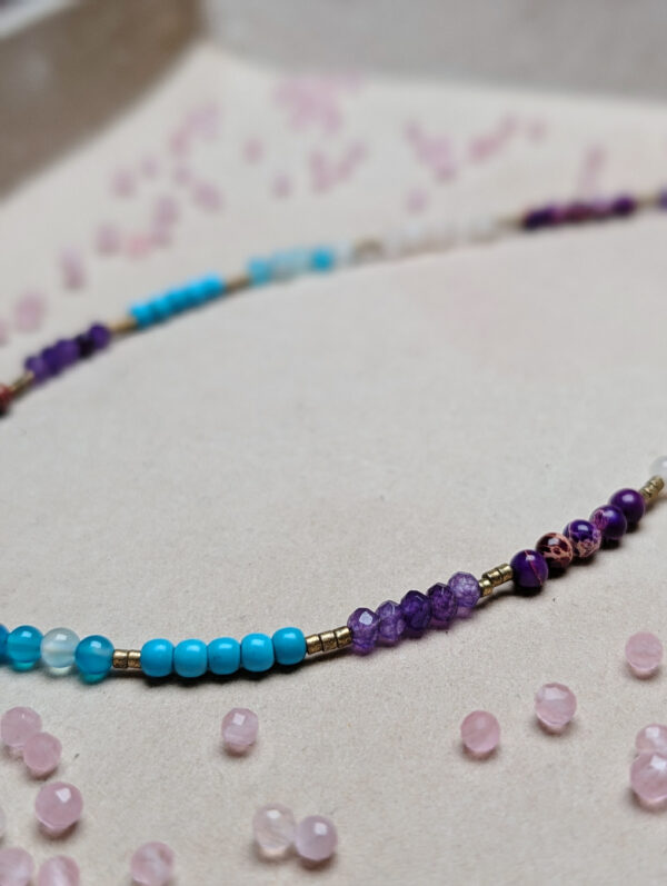 Chalcedon Turkus Agat Kwarc różowy Jaspis