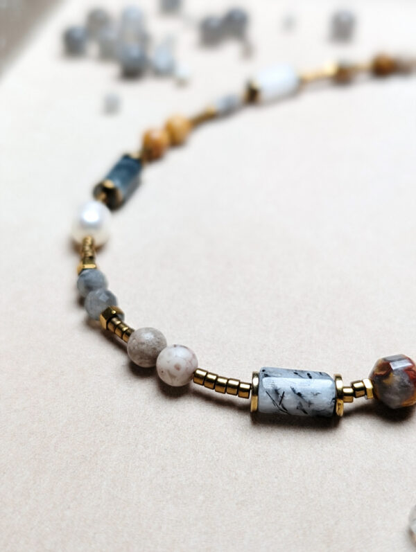 PXL_20251202_082209690.PORTRAIT Tygrysie Oko Labradoryt Jaspis Kwarc Rutylowy Perła Słodkowodna