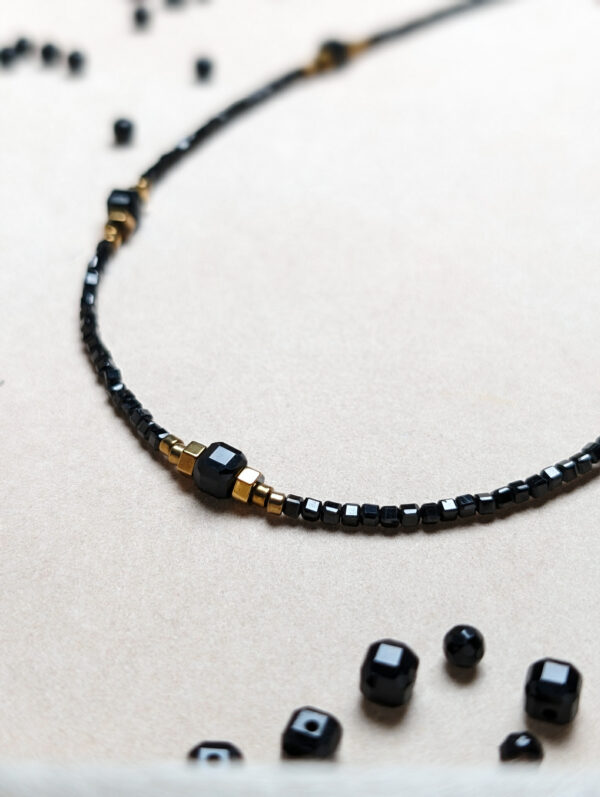 Turmalin Czarny Agat Czarny Hematyt