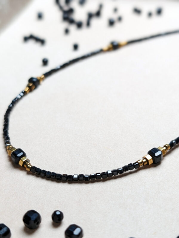 Turmalin Czarny Agat Czarny Hematyt