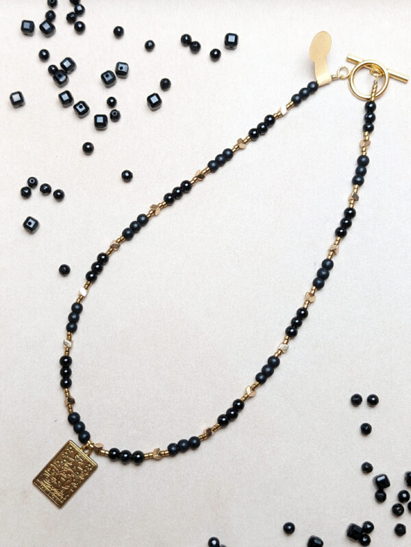 Agar Czarny Onyks Hematyt