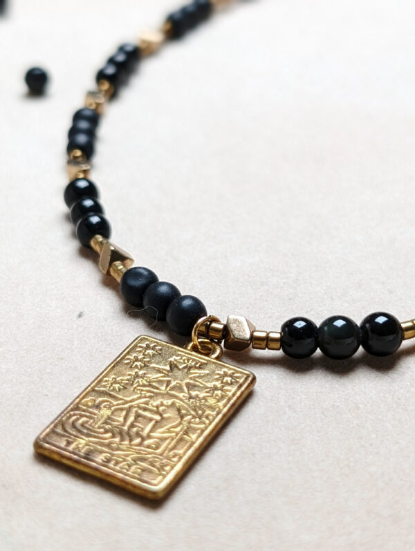 Agar Czarny Onyks Hematyt