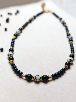 Onyks Jaspis Dalmatyński Hematyt