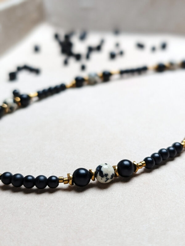 Onyks Jaspis Dalmatyński Hematyt