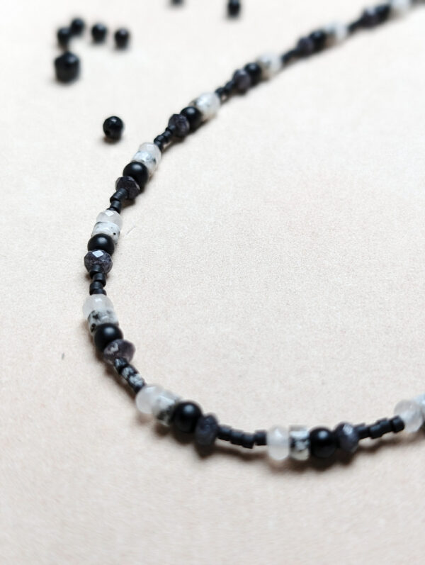 Agat Szary Onyks Jaspis Jadeit