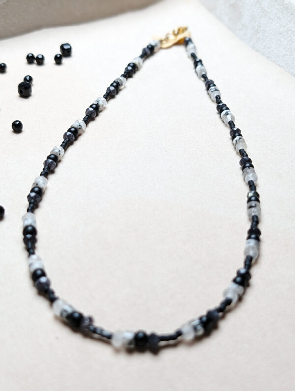 Agat Szary Onyks Jaspis Jadeit