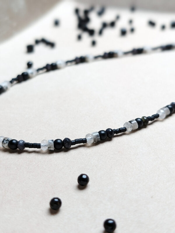 Agat Szary Onyks Jaspis Jadeit