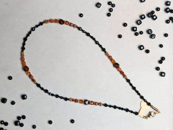 Turmalin Czarny Hematyt Piasek Pustyni Karneol Agat Ognisty