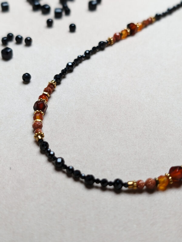 Turmalin Czarny Hematyt Piasek Pustyni Karneol Agat Ognisty